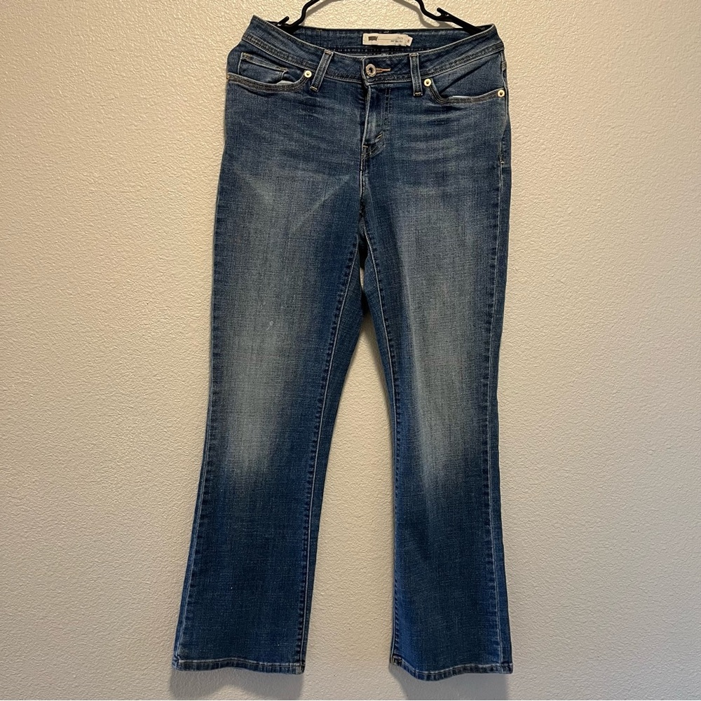 Levi's 529 Curvy Bootcut Women's Jeans Size 8 Dark Wash